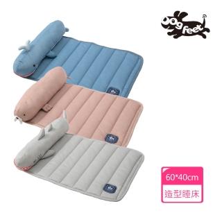 【Dogfeet】涼感寵物靠枕造型床 寵物靠枕床墊《3款造型》(冷感寵物床 寵物涼感床 寵物涼床 涼感床)