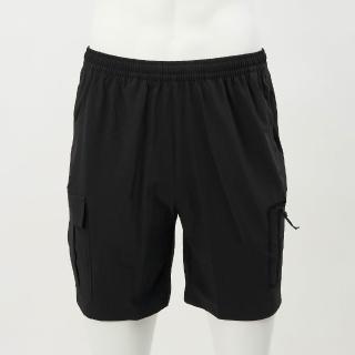 【PUMA】Flex 男款 黑色 口袋 腰部鬆緊 工裝 7吋 短風褲 歐規 運動 休閒 短褲 52671601
