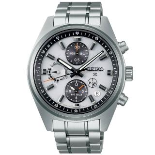 【SEIKO 精工】ASTRON系列 GPS衛星對時 太陽能雙時區計時錶/銀42mm(SSH165J1/5X83-0AH0S)