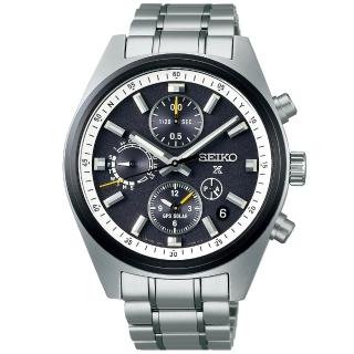 【SEIKO 精工】ASTRON系列 GPS衛星對時 太陽能雙時區計時錶/42mm(SSH167J1/5X83-0AH0D)