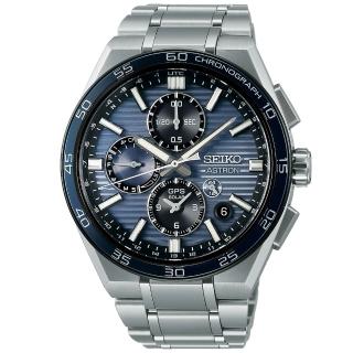 【SEIKO 精工】ASTRON 限量GPS衛星 太陽能鈦金屬腕錶/41.2mm(SSH175J1/5X83-0AP0B)