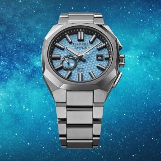 【SEIKO 精工】ASTRON系列 GPS時尚多邊造型太陽能腕錶/41.2mm(SSJ027J1/3X62-0AF0B)