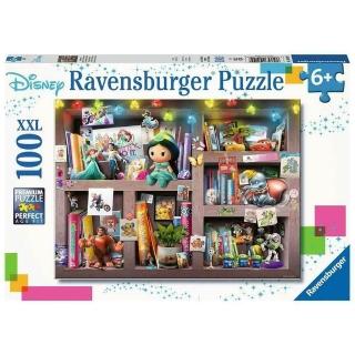 【Ravensburger】維寶拼圖 迪士尼書櫃 100片