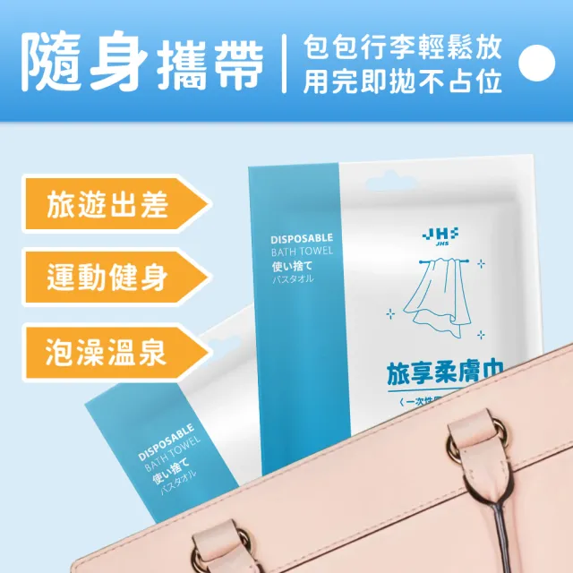【SYU】SGS檢驗合格 旅享柔膚巾 浴巾10入組-60x130公分(免洗浴巾 一次性浴巾 拋棄式浴巾)