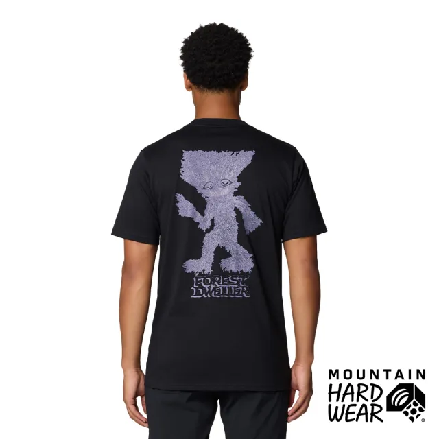 【Mountain Hardwear】Forest Dweller™ Short Sleeve 針織棉趣味野人短袖T恤 男款 黑色 #2110771