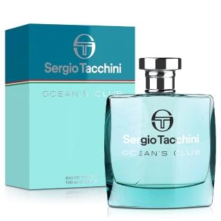 【Sergio Tacchini】海洋水能量男性淡香水100ml(專櫃公司貨-即期品)