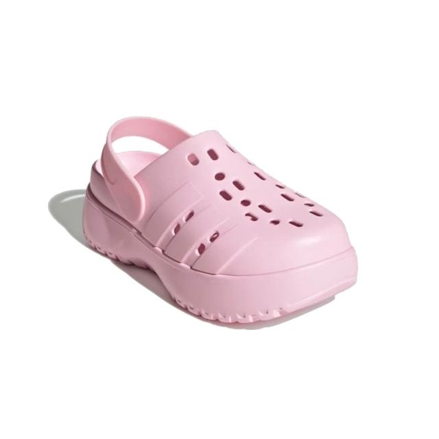 【adidas 愛迪達】運動涼鞋 ADILETTE CLOG PLATFORM 女 - JR2626
