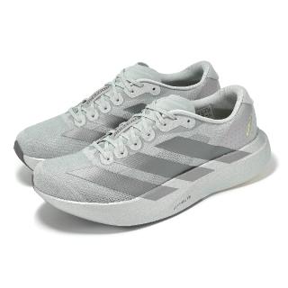 【adidas 愛迪達】慢跑鞋 Adizero Evo SL M 男鞋 銀 灰 緩衝 馬牌輪胎大底 運動鞋 愛迪達(JR3419)