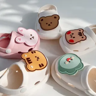 【Baby 童衣】可愛動物兒童洞洞鞋 寶寶夏季防滑涼鞋 幼童室內拖鞋 EVA透氣沙灘拖鞋 11846(共６款)