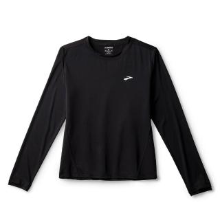 【BROOKS】女 Sprint Free 長袖上衣 3.0 經典黑(221711001)