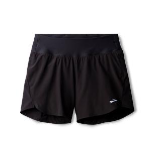 【BROOKS】女 Chaser 慢跑短褲2.0 5吋 經典黑(221707001)