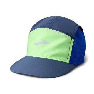 【BROOKS】Propel 網布慢跑帽 2.0 板岩藍/萊姆黃/螢光藍(280529459)
