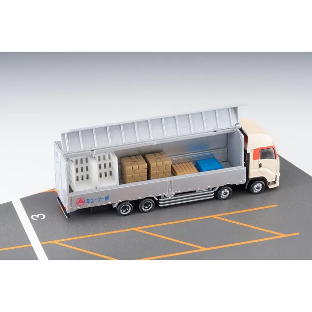 【TOMICA】TOMYTEC Truck Logistics Site WING VAN D K.R.S. Corporation(模型車)