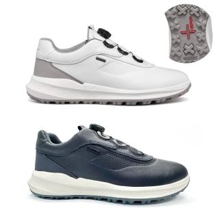 【GEOX】男鞋 休閒鞋 運動鞋 AMPHIBIOX +GRIP 防水防滑多功能鞋 高爾夫鞋(BOA旋鈕 2色)