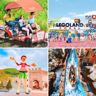 【6/14-8/30韓國放暑假五大主題5日】5/29偷殺!樂高樂園.樂天世界.樂天水族館.鐵道自行車(加碼彩繪塗鴉秀)