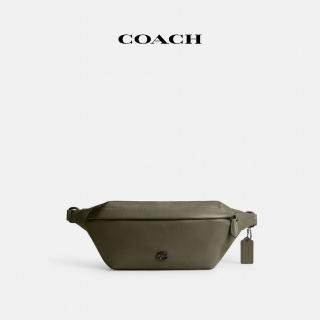 【COACH】蔻馳官方直營 HALL腰包-軍綠色(CU103)