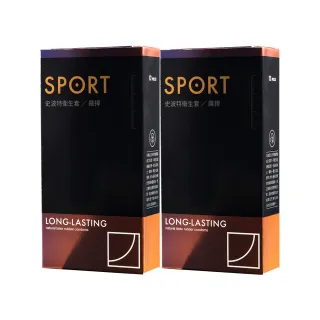 【SPORT史波特】買1送1 飆捍衛生套保險套/含麻醉劑(12入*2盒)(共24入)