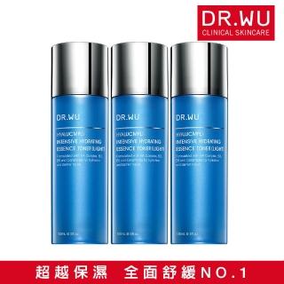【DR.WU 達爾膚】玻尿酸保濕精華化妝水150ML(清爽型 3入組)