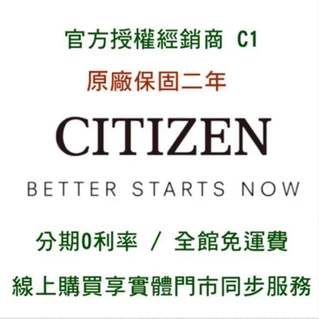 【CITIZEN 星辰】官方授權C1 簡約三針 時尚腕錶 男錶-42mm(BH5002-02E)