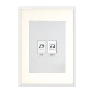 【NITORI 宜得利家居】海報框 A3 WH IT03(海報框 框)