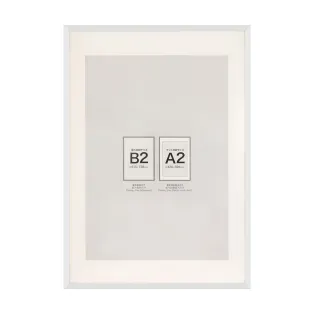 【NITORI 宜得利家居】海報框 B2 WH IT06(海報框 框)