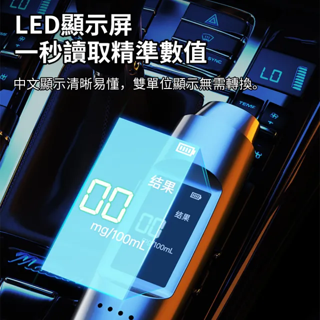 【YOLU】高精度吹氣式酒精測試儀 便攜式查酒駕呼氣機 高靈敏度測酒駕測試器 酒精濃度酒測棒 酒測器 酒測機