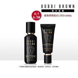 【Bobbi Brown 芭比波朗】冬蟲夏草潤亮底妝組(冬蟲夏草精華粉底30ml+冬蟲夏草亮膚持妝乳40ml)