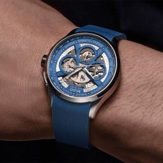 【MIDO 美度】Multifort M038.662.17.040.00 鏤空計時碼錶 機械錶-43mm(M0386621704000)