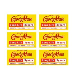 【Calorie Mate】防災口糧 6入x1組(長效期儲存 救命存糧 登山露營 避難防災 地震)