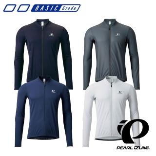 【PEARL iZUMi】男輕量透氣薄長車衣 608-BL系列 25(排汗/速乾/男車服/長袖車衣/運動/自行車)