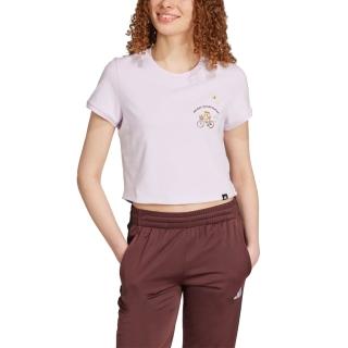 【adidas 愛迪達】短袖上衣 W C DDL CROP T 女 - JX5325