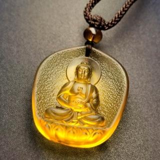 【KT DADA】觀音項鍊 琉璃項鍊 項鍊 吊墜 飾品 首飾 護身符 保平安 避邪項鍊 開運項鍊 守護神 男女同款