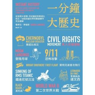 【momoBOOK】一分鐘大歷史：從地理大發現、世紀瘟疫到車諾比核災，160個改變世界的事件圖解【(電子書)