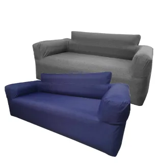 【WILDPEAK 野峰戶外】雙人充氣沙發 雙色(悠遊戶外)