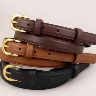 【米蘭精品】現貨+預購 皮帶真皮腰帶(牛皮小眾設計感時尚女配件3色74jp70)