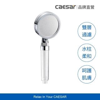 【CAESAR 凱撒衛浴】銀色極淨純水蓮蓬頭(過濾蓮蓬頭)