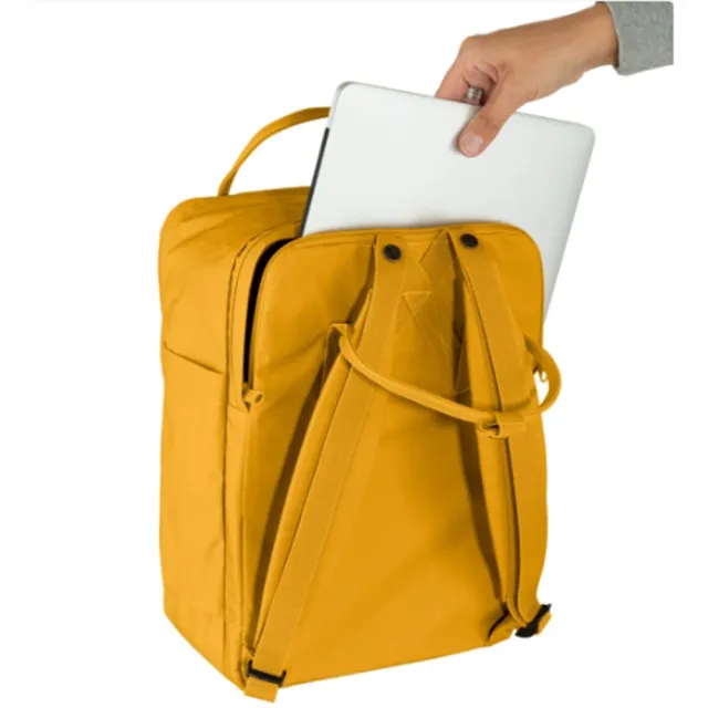 【Fjallraven】Kanken 13吋筆電 後背包(FR23523-046超級灰 550黑 560海軍藍)