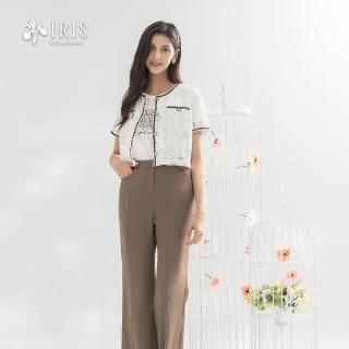 【IRIS 艾莉詩】都會俐落修身長褲-2色(52308)