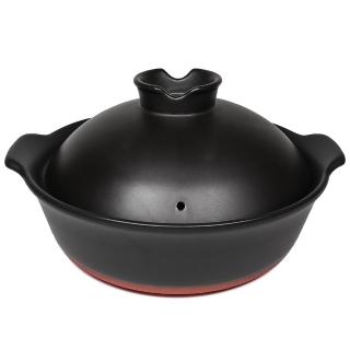 【福介商店】日本土鍋 萬古燒 三德 9號IH土鍋(IH爐可用鍋 砂鍋 湯鍋 日本製陶陶)