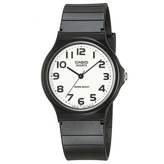 【CASIO 卡西歐】MQ-24-7B2 超薄靜音 學院風指標錶(學生考試必備 錶徑約3.5公分)
