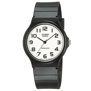 【CASIO 卡西歐】MQ-24-7B2 超薄靜音 學院風指針錶(學生考試必備 錶徑約3.5公分)