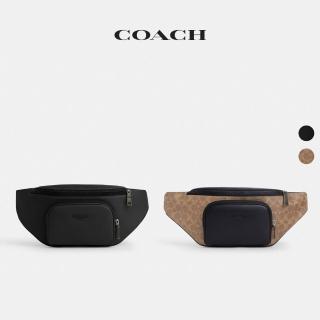 【COACH】蔻馳官方直營 RACER經典Logo腰包 丹寧-多色可選(CT754/CW175/CT714)