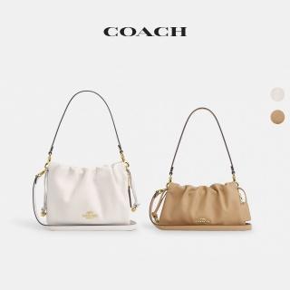 【COACH】蔻馳官方直營 FAYE拉繩包 斜揹包 單肩包-3色可選(CT763/CAK36/CV529)