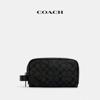 【COACH】蔻馳官方直營 WYN小號皮夾-炭黑色/黑色(2515)