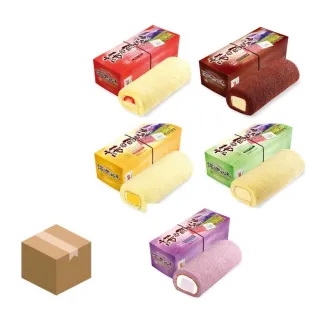 【諾貝爾】奶凍捲系列-奶凍捲/蛋糕捲/團購美食(指定口味組合任選9條；下午茶；甜點)