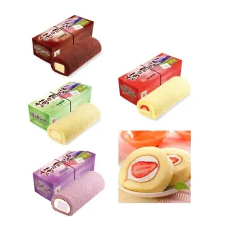 【諾貝爾】奶凍捲系列(指定口味組合任選4件 奶凍捲/蛋糕捲/團購美食；下午茶)