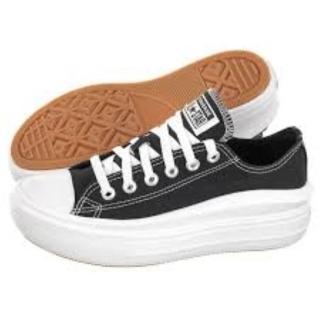 【CONVERSE】CONVERSE CTAS MOVE OX 低筒 厚底 女 休閒鞋 黑色(570256C)