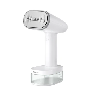 【SAMPO 聲寶】二合一手持式蒸氣掛燙機/電熨斗/蒸汽燙衣/熨斗/衣物除皺(AS-Z2210WL)