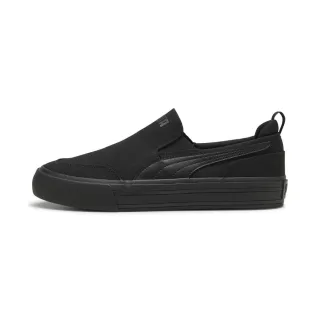 【PUMA 官方旗艦】Court Classic Vulc SlipOn 休閒運動鞋 男女共同 40021607 男鞋 女鞋 休閒鞋 懶人鞋 黑色