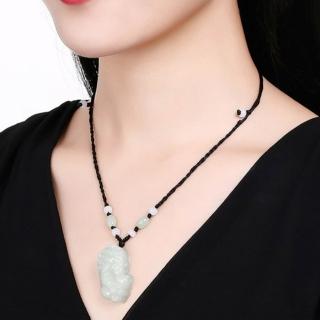 【LEEHER】玉石項鍊/翡翠/護身符/如意/貔貅/招財項鍊/保平安/男女同款/送媽媽/項鍊/吊飾/玉珮/吊墜